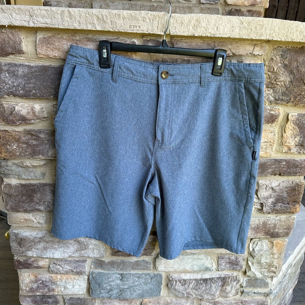 Men’s ONeill Hybrid Shorts Size 36.  Denim color, but actually lightweight